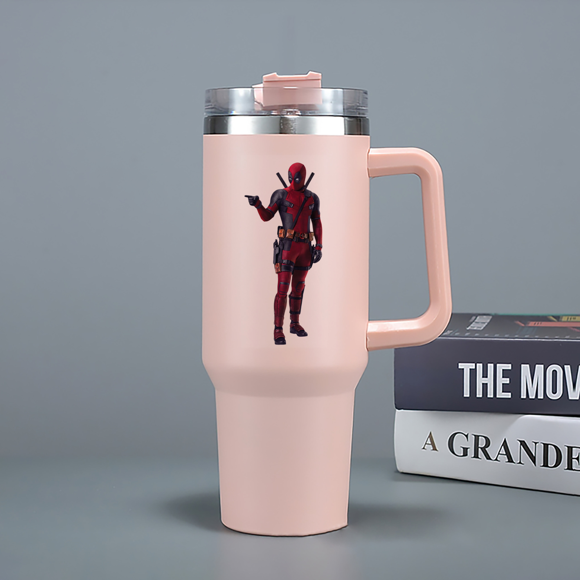 （画像用） Deadpool デッドプール 1200mL車用タンブラー（カラープリント）